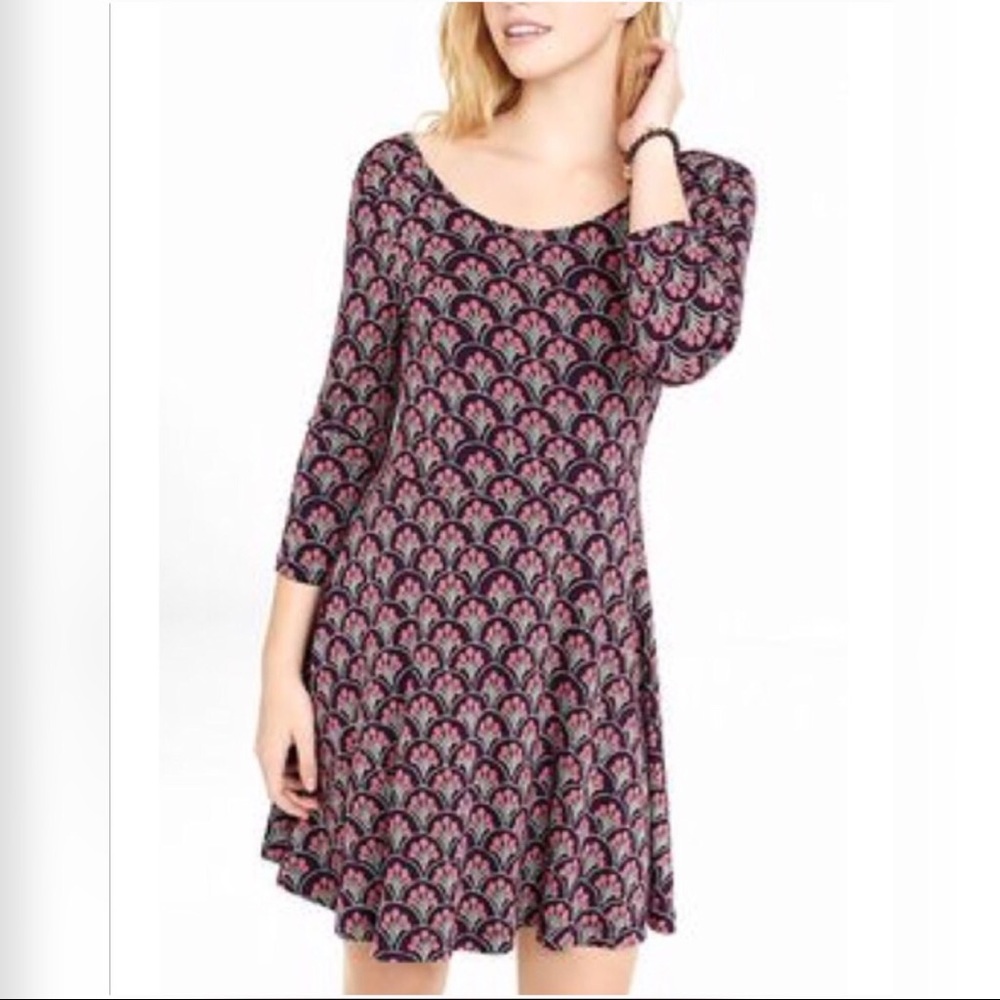 Express Fit and Flare Dress NWT